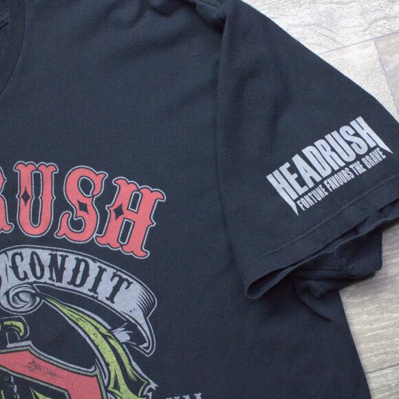 Carlos Condit MMA Headrush T-Shirt New Mexico Natural Born Killer XXL - Picture 4 of 7